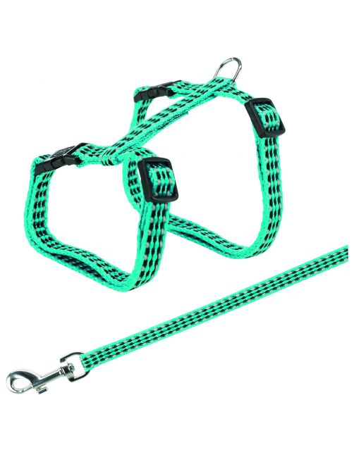Trixie Kattentuig Met Riem Reflecterend - Kattenharnas - 22-42 cm