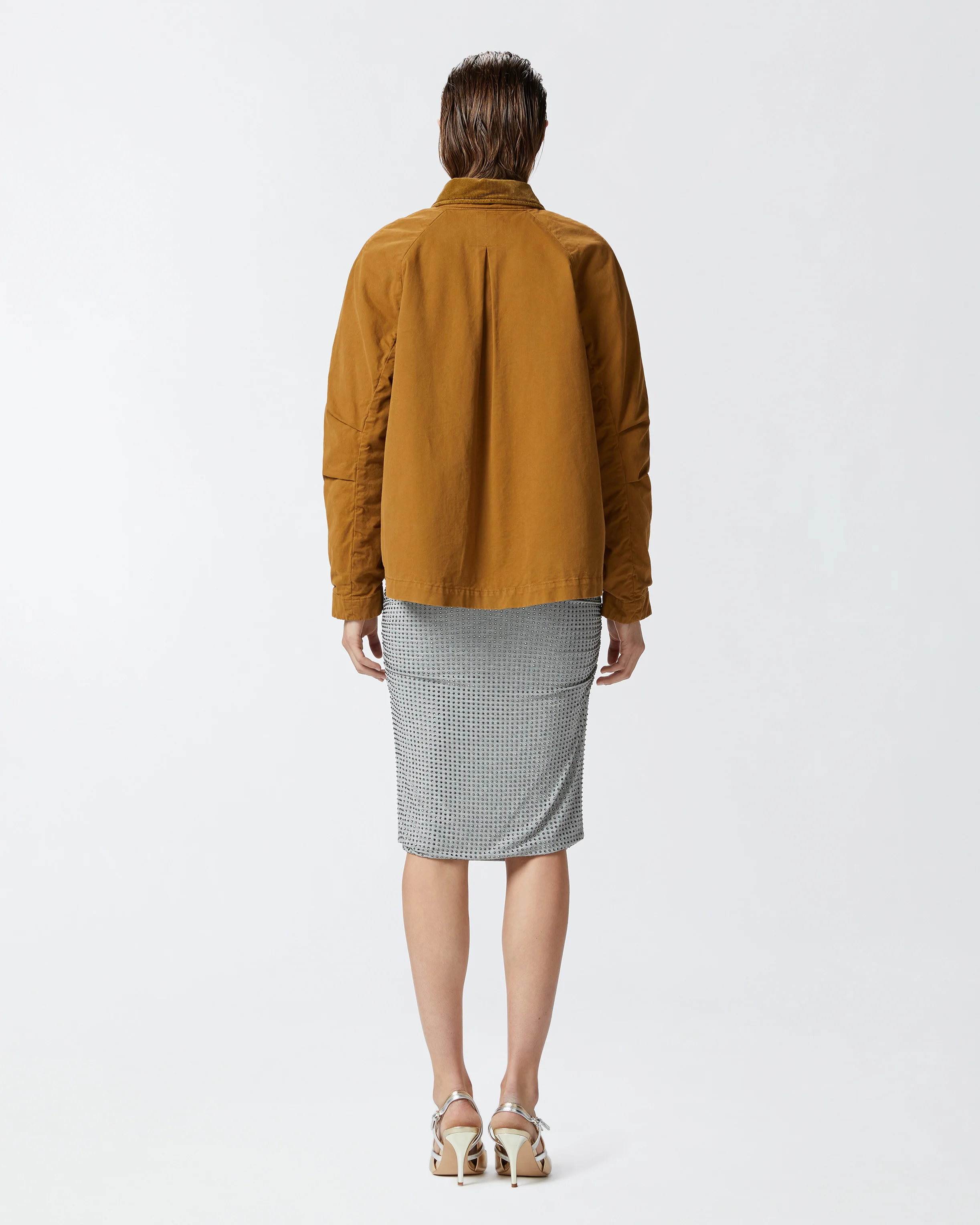 Blouson esprit caban | Orange