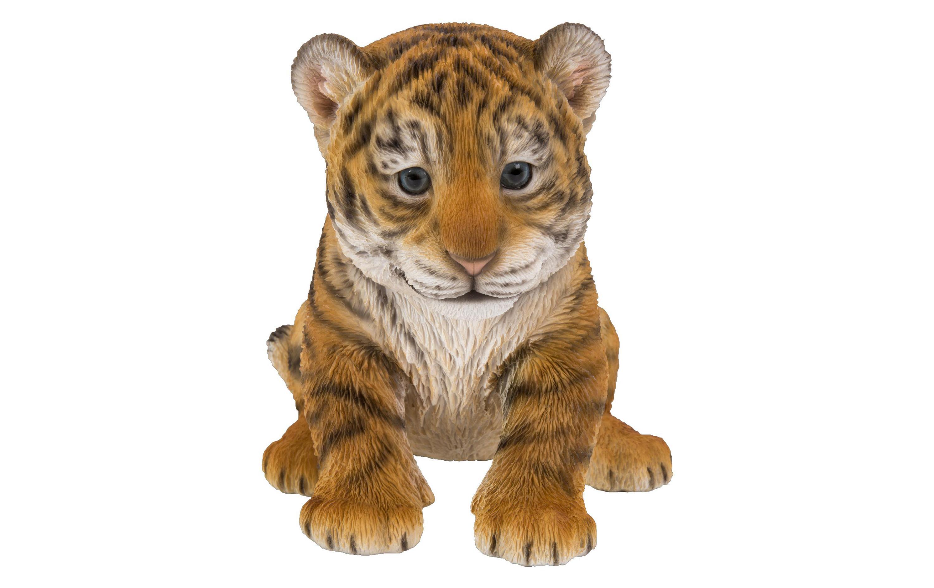 Dekofigur Baby TigerDeko für Ihren Garten