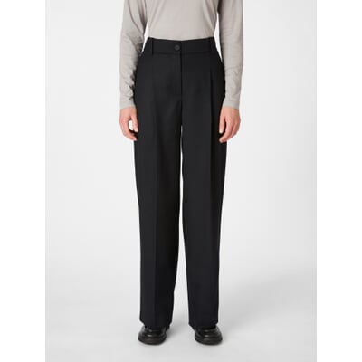Damen-Wollhose, Schwarz
