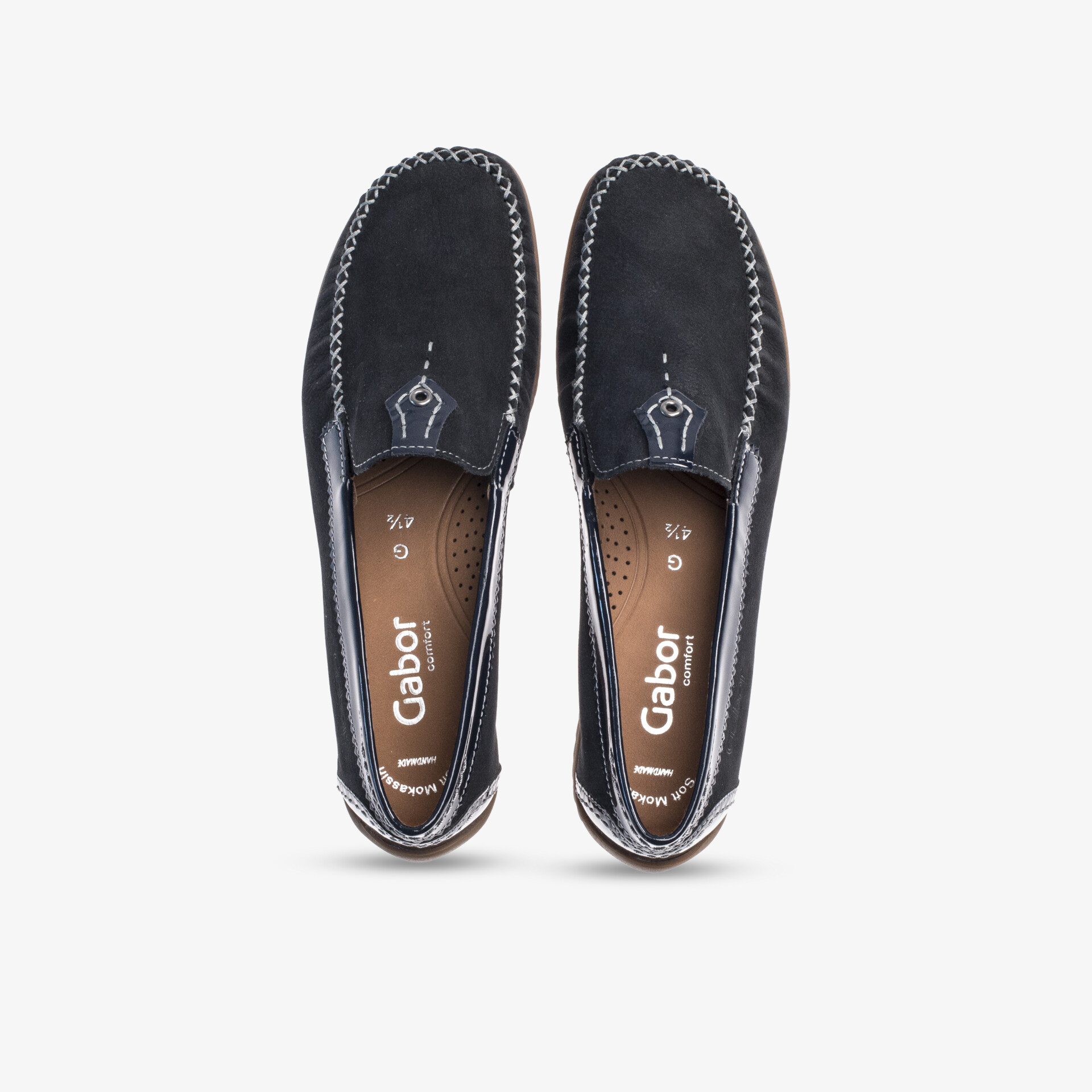 Gabor comfort Damen Slipper blau
