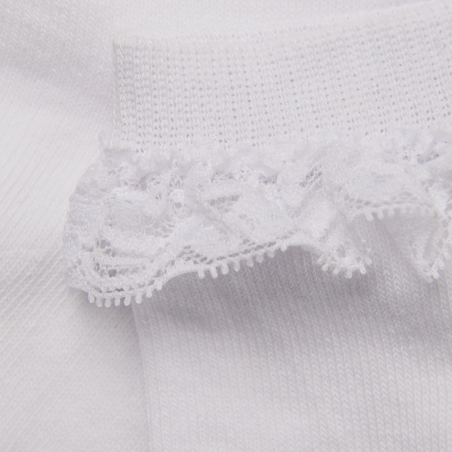 Minymo Babysocken White