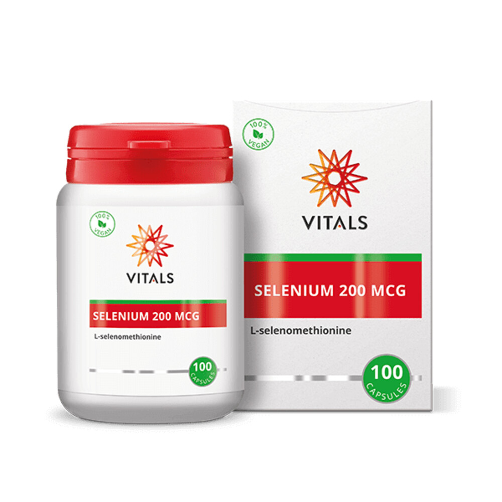 Vitals Selenium 200mcg100 capsules