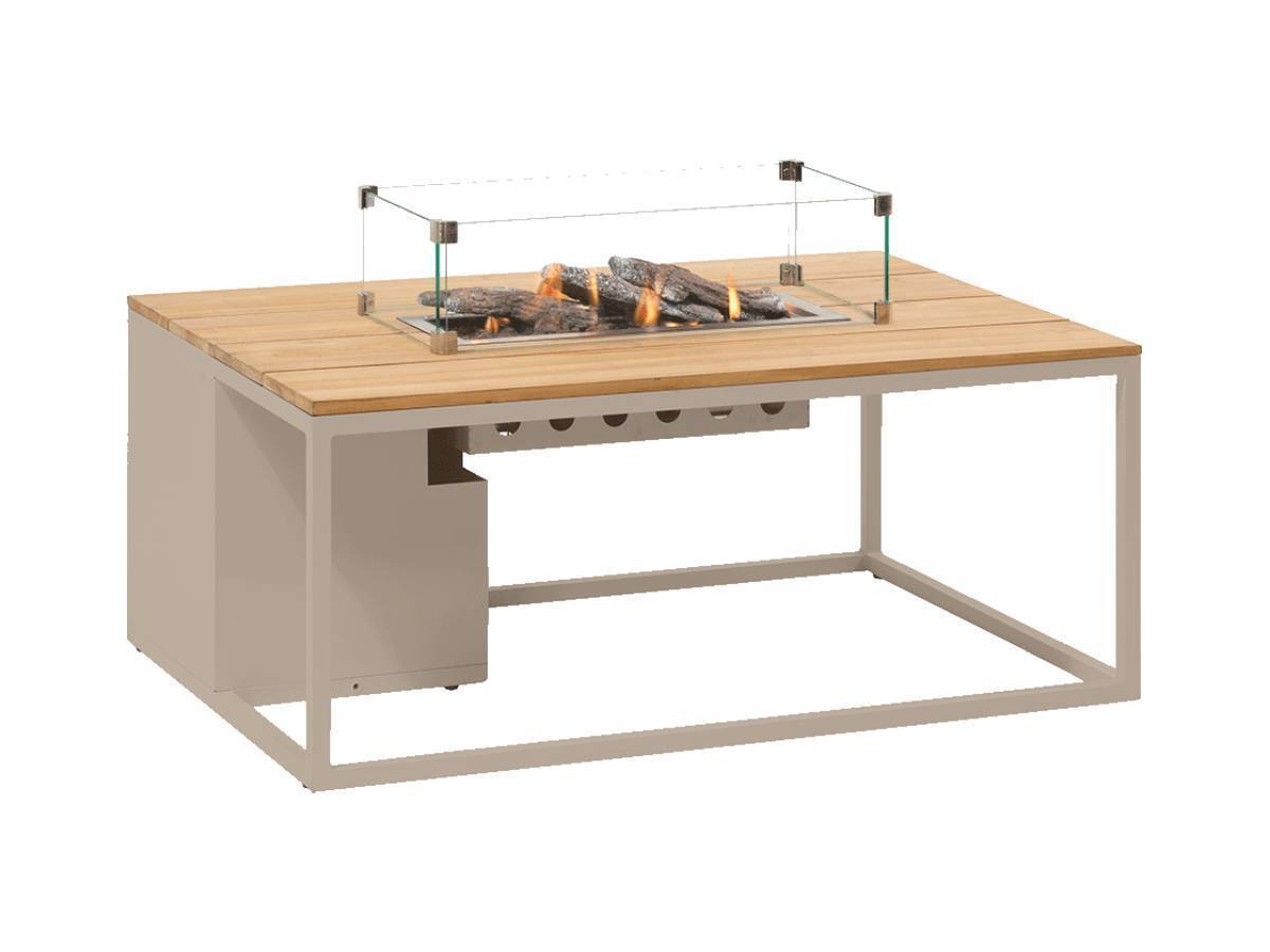 Cosi Fires Cosiloft 120 vuurtafel - Beige/Teak