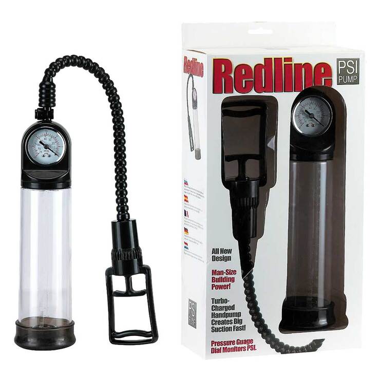 Psi Redline Penispumpe mit Handgriff, 1 St