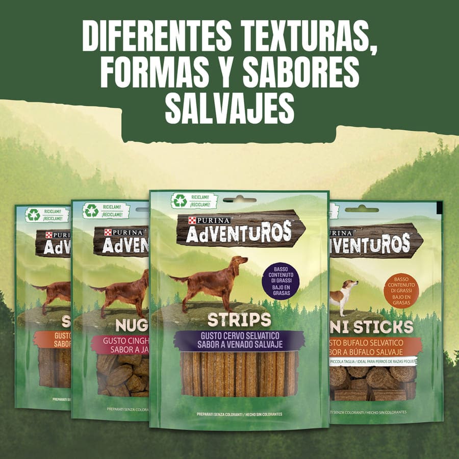 Adventuros Buffalo Sticks para Cães
