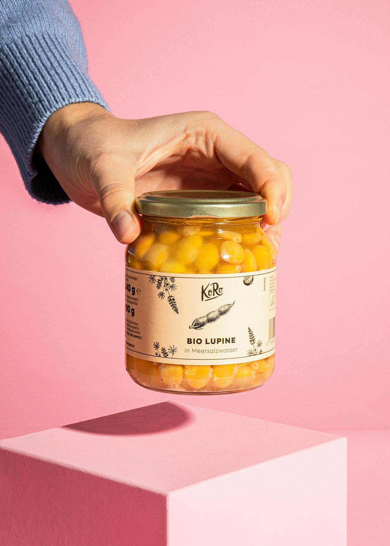 Bio Lupinen in Salzwasser 190 g