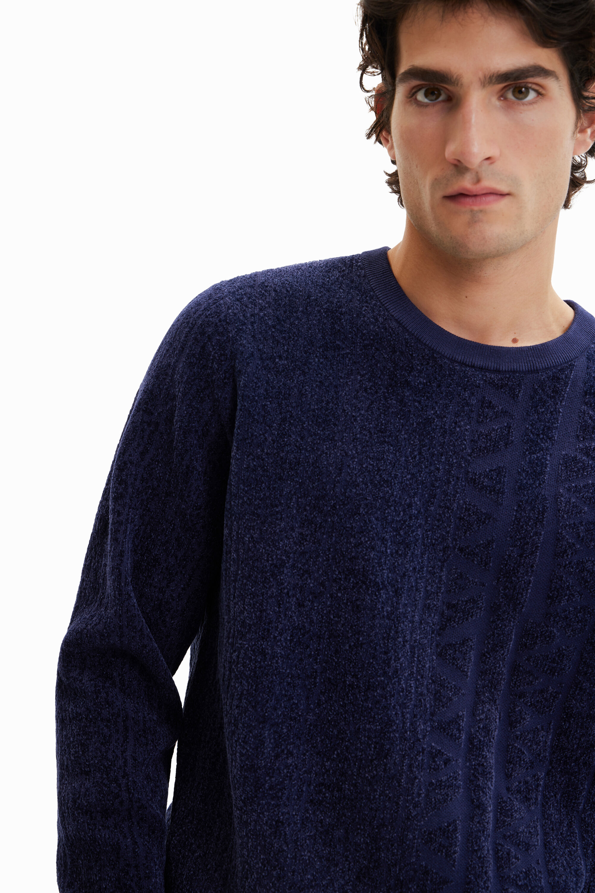 Pull motifs jacquard