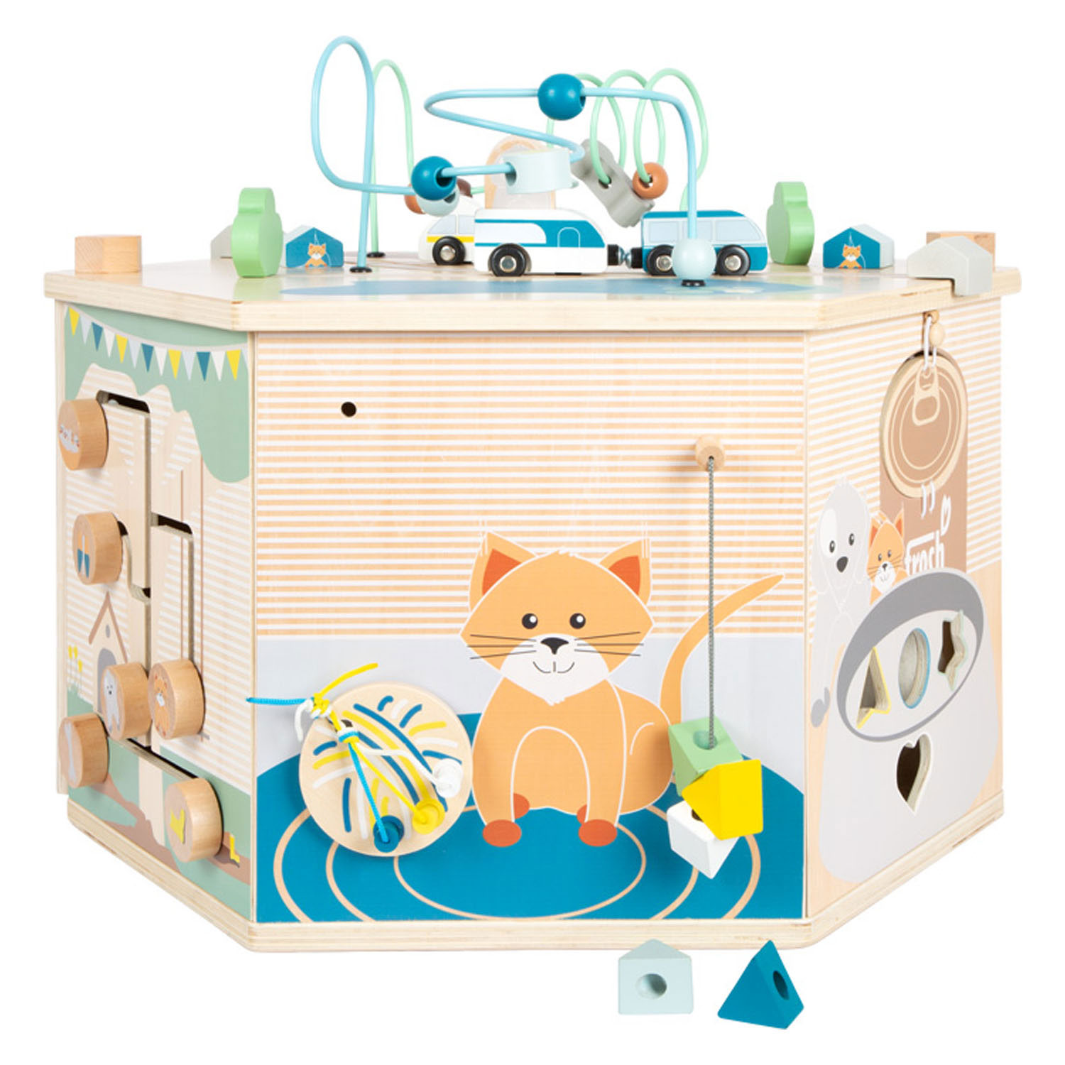 Small Foot-XXL Activiteitenkubus Dieren