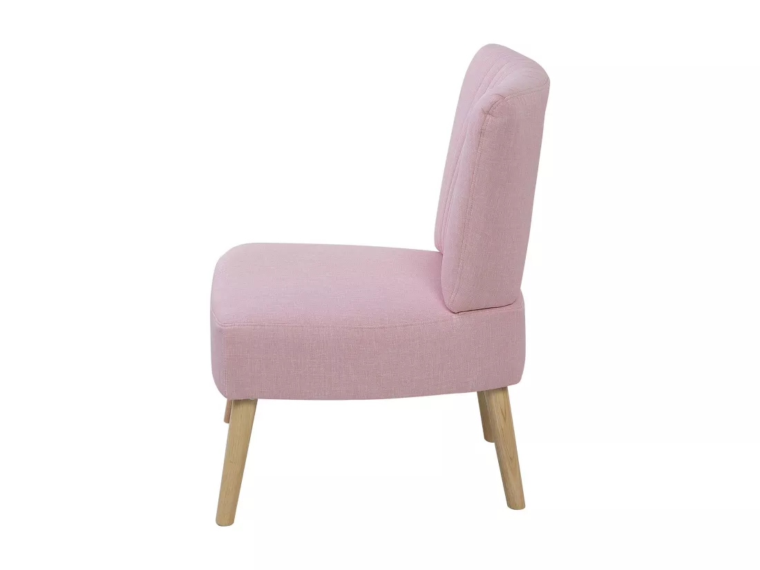 Fauteuil VAASA Tissu Rose