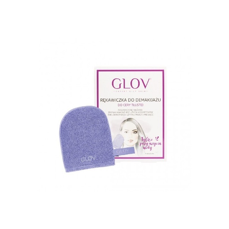 GLOV Expert Oily Skin Make-up verwijderingshandschoen voor de vette huid 1 stuk