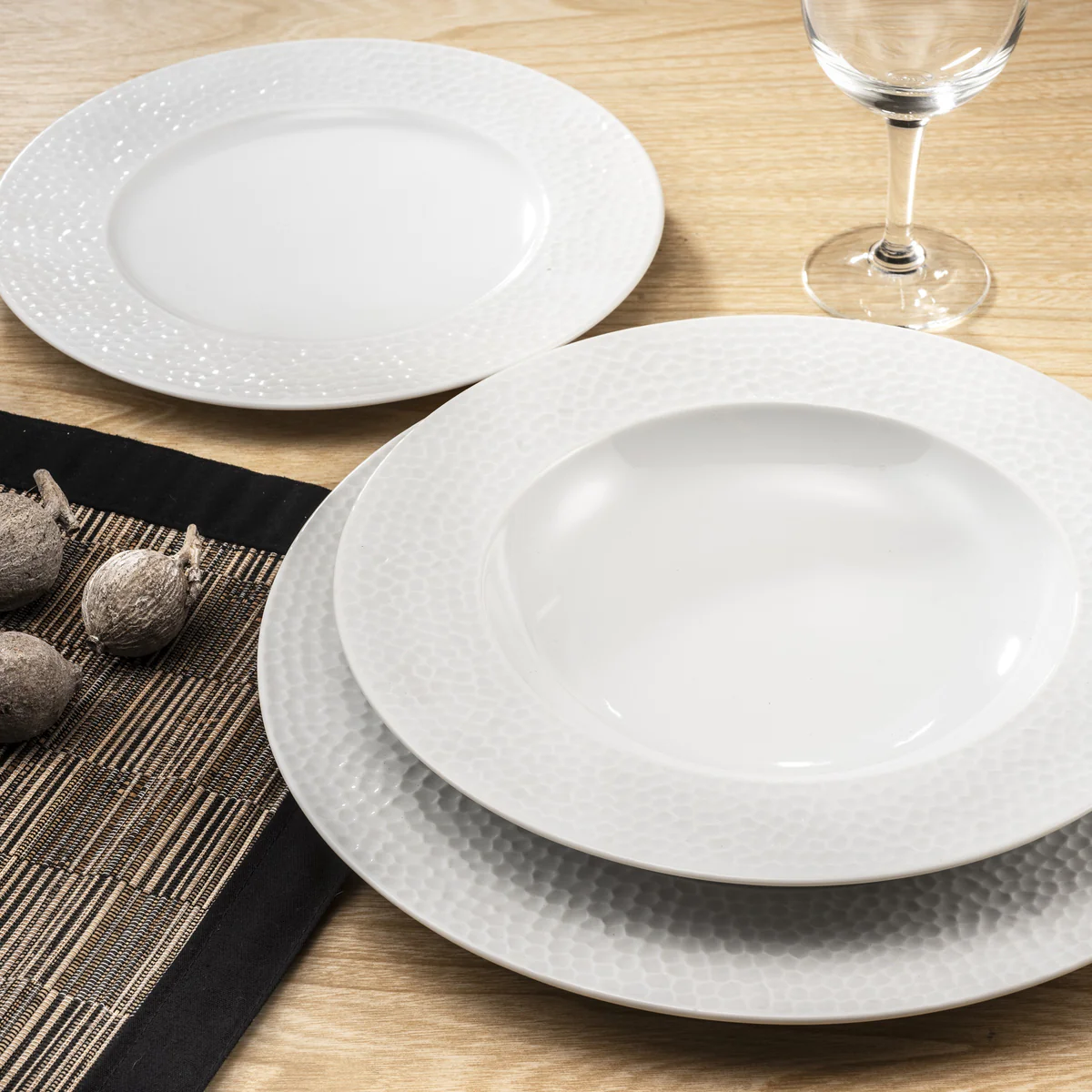 Urban - Assiette dessert 21 cm (lot de 6) Médard de Noblat