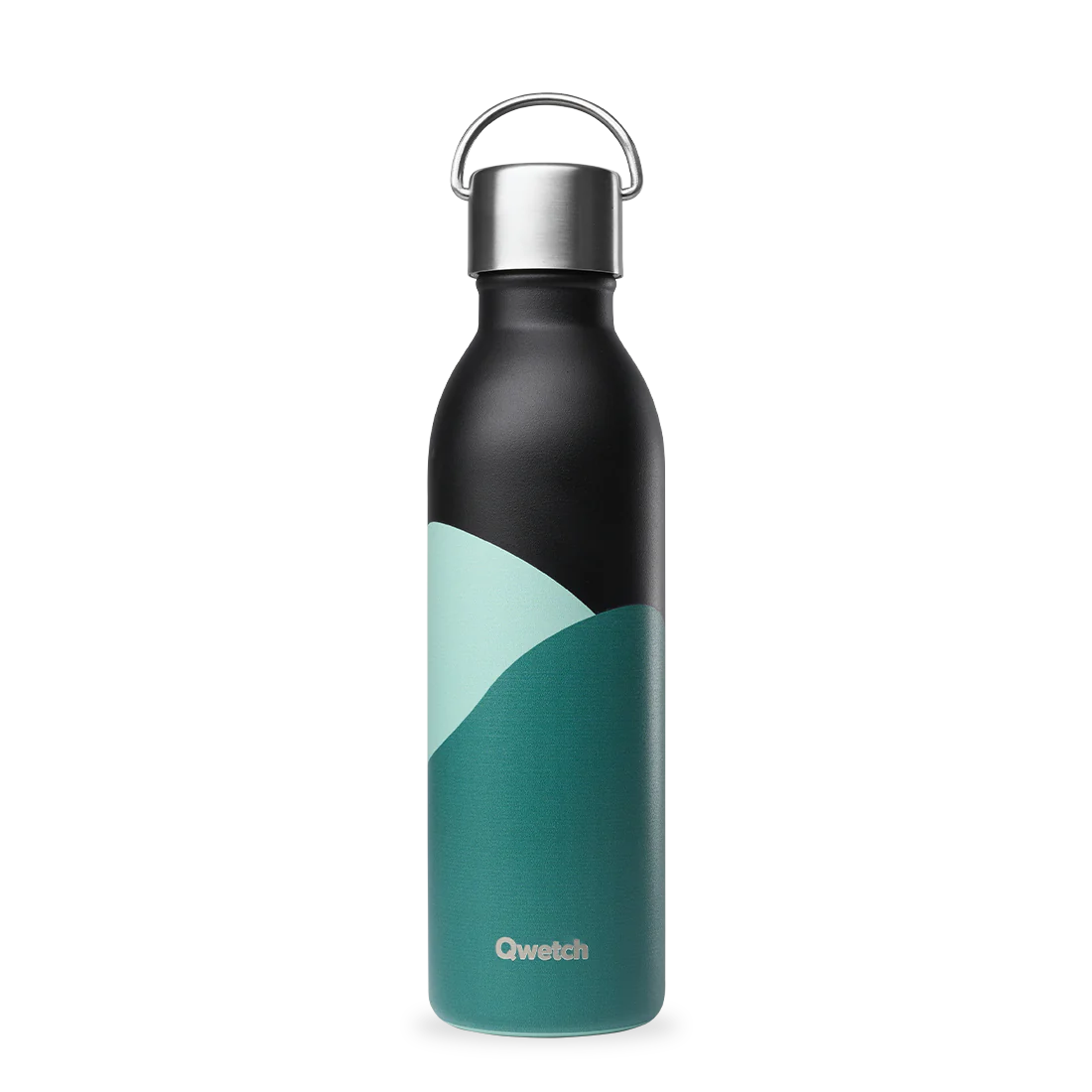 Bouteille Isotherme Horizon Noir - Qwetch