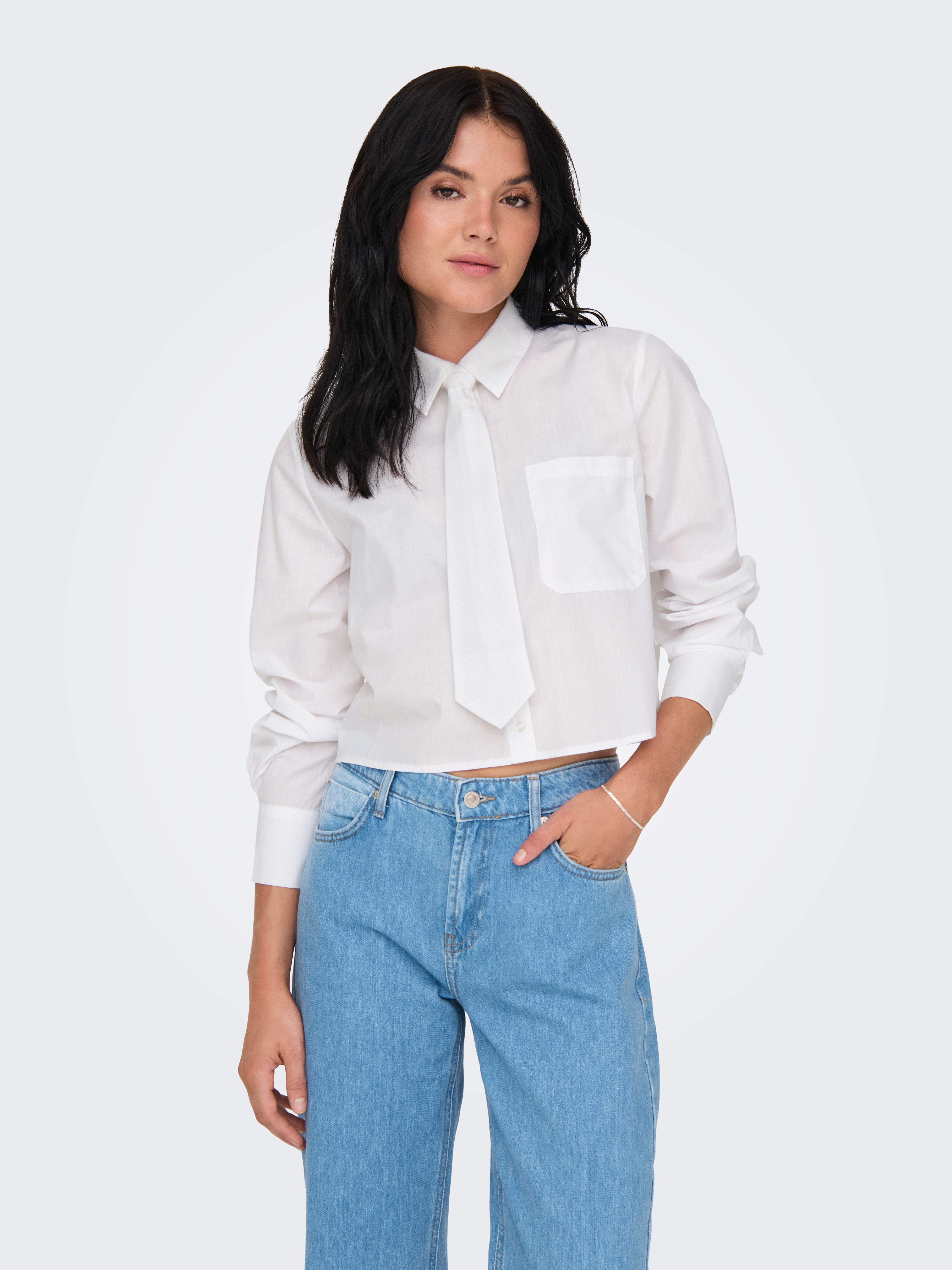 ONLCILLE Hemd Bright White