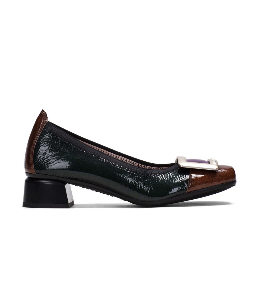 Sapatos de couro Hispanitas Black Salma