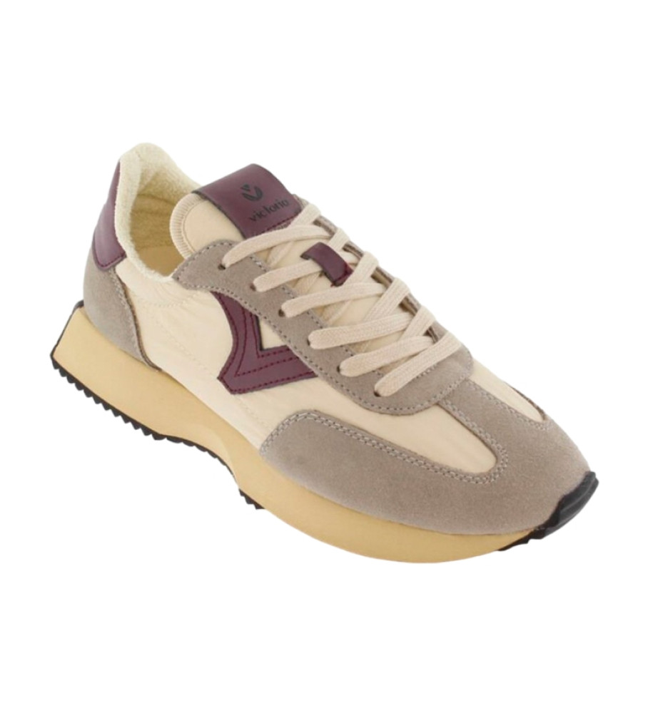 Tênis Victoria Cosmos Retro Multicolorido em Couro