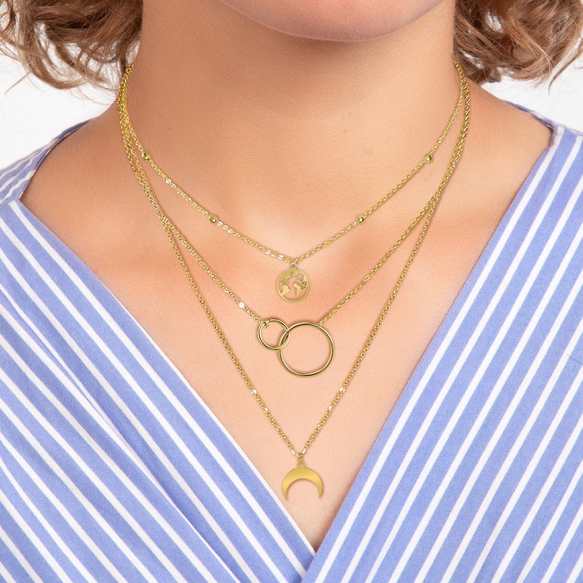 Collier par SC Bohème en acier inoxydable
