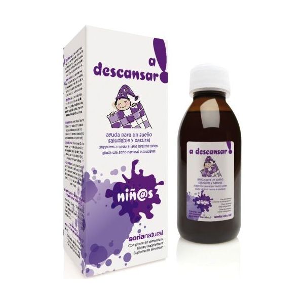 Soria Natural A Descansar Crianças Xarope 150ml