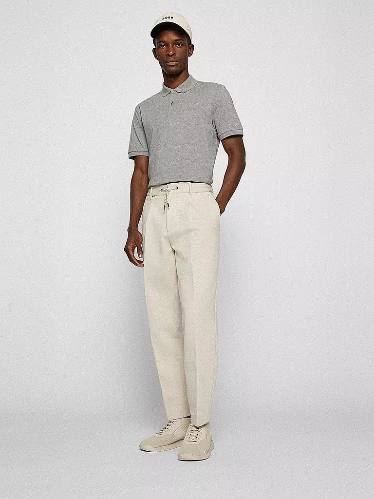 BOSS Poloshirt Regular Fit PALLAS grau