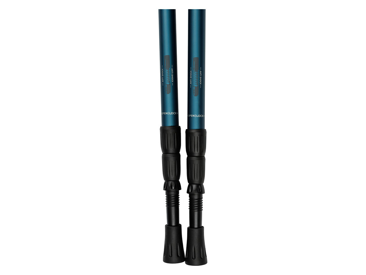 Abbey Camp anti shock wandelstokken - Blue