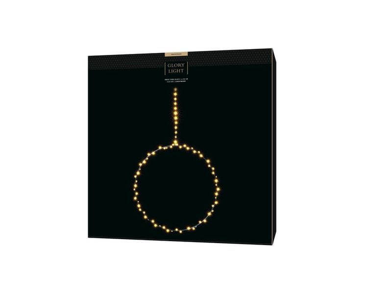 STT Angel Ring S, Schwarz In- und Outdoor LED-Engelskranz