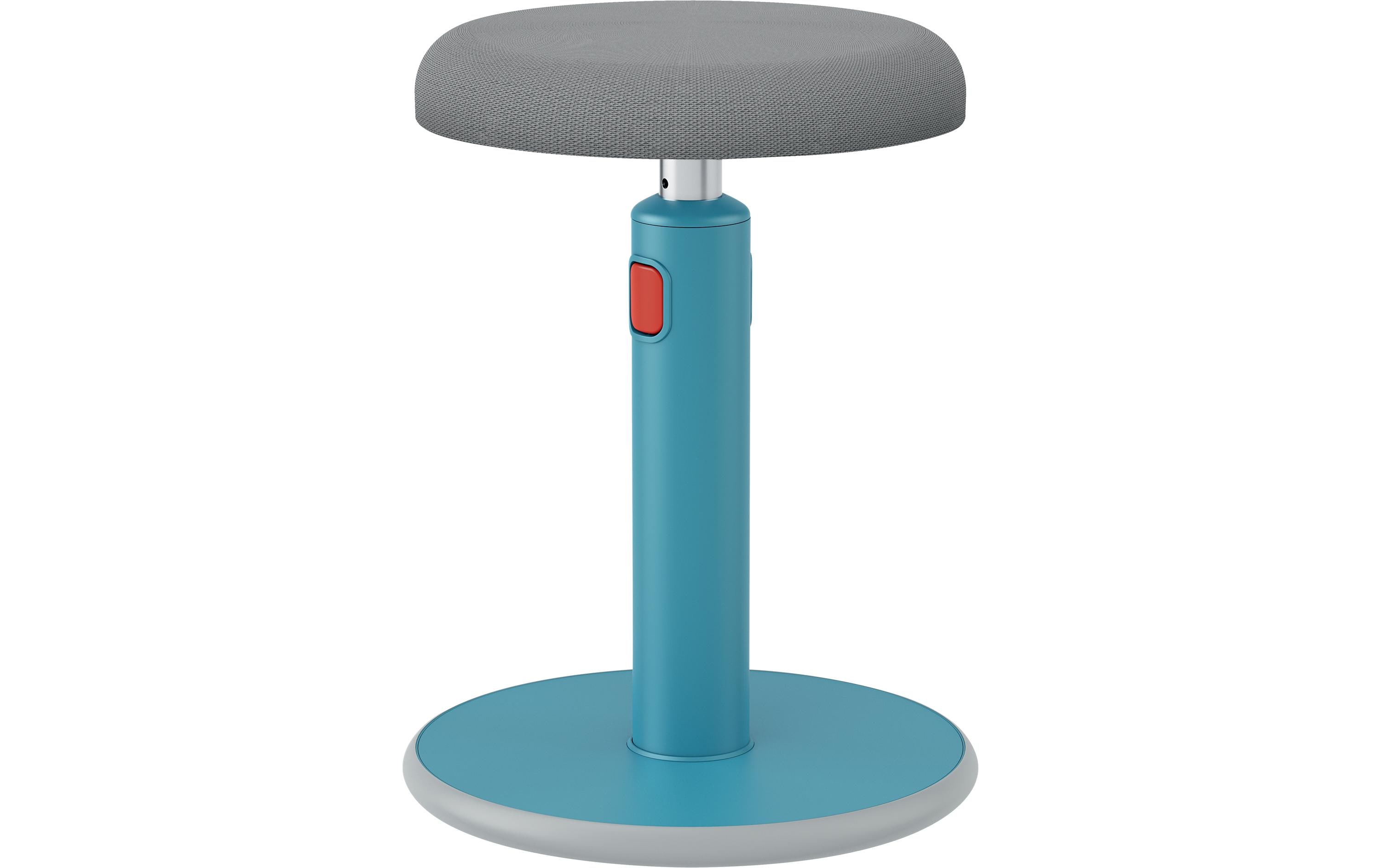 Ergo Cosy Active Sitz und Stehhocker Blau<br>Höhenverstellbarer, ergonomischer Hocker zum Sitzen und Stehen für eine verbesserte Muskelaktivität und bessere Körperhaltung