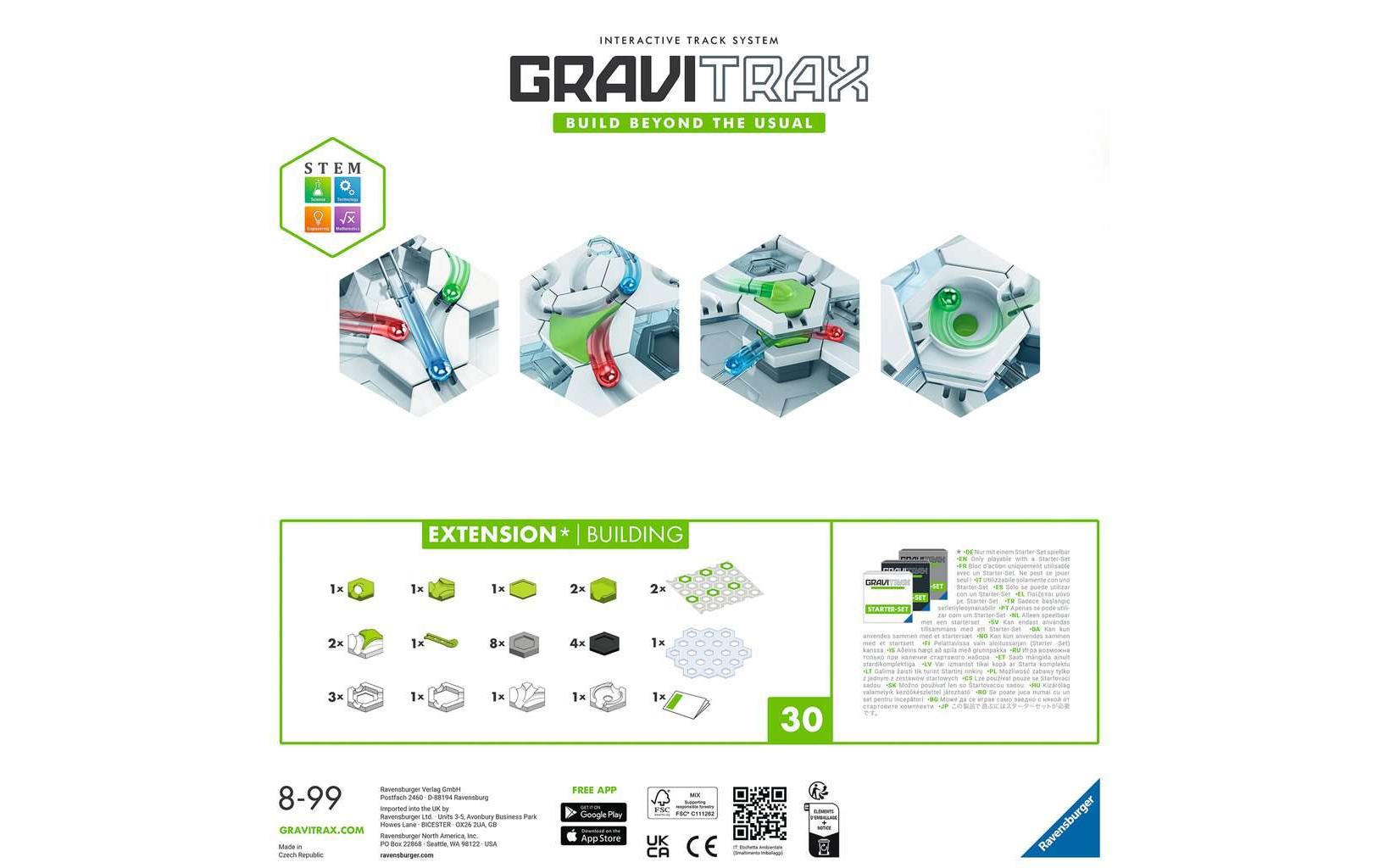 Kugelbahn Zubehör GraviTrax Extension BuildingErweiterung für das Kugelbahnsystem