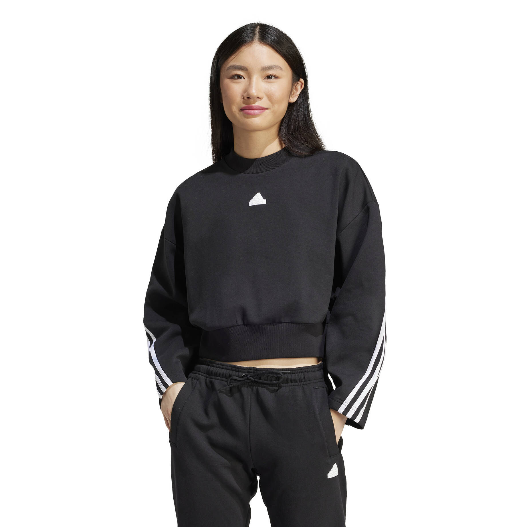 adidas Sportswear| Damen Sweatshirt W FUTURE ICONS 3 STRIPES SWT