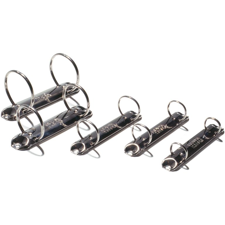 Ringmechanik vernickelt, mit 2 Ringen