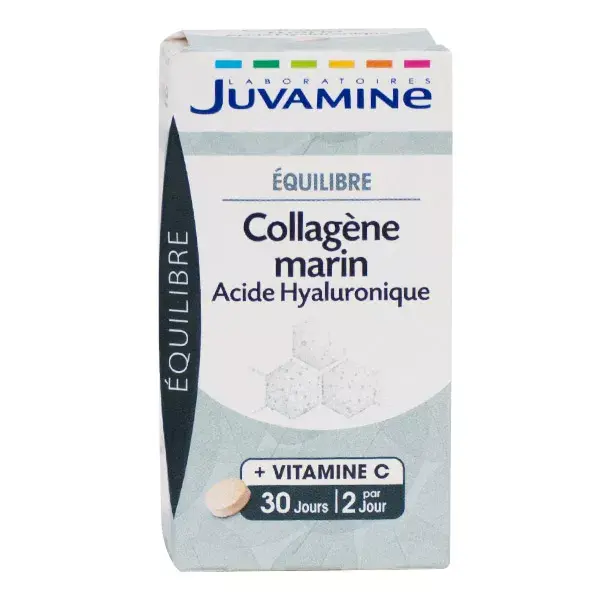 Juvamine Equilibre Colágeno Marinho Ácido Hialurônico 60 comprimidos