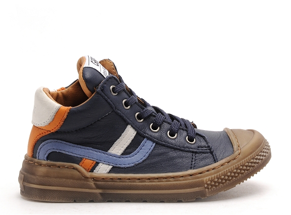 Gbb boots bottine enfant pokette bleu