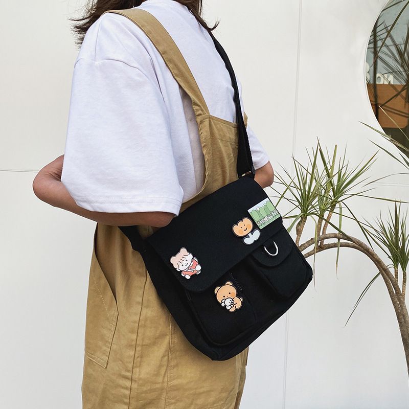 TangTangBags - Canvas Crossbody Tas
