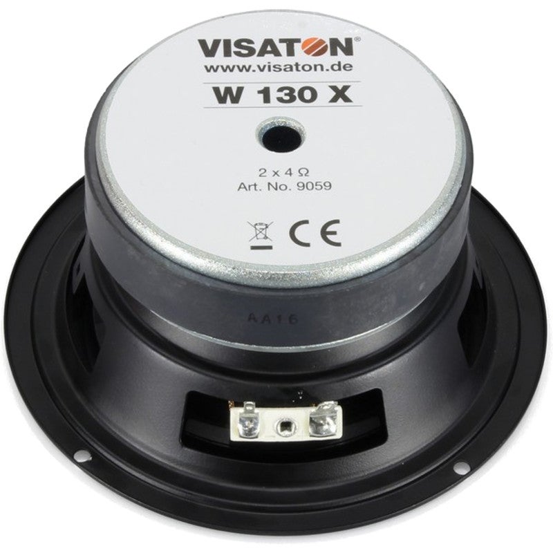 Visaton W 130 X 5 inch woofer 2x 4 Ohm