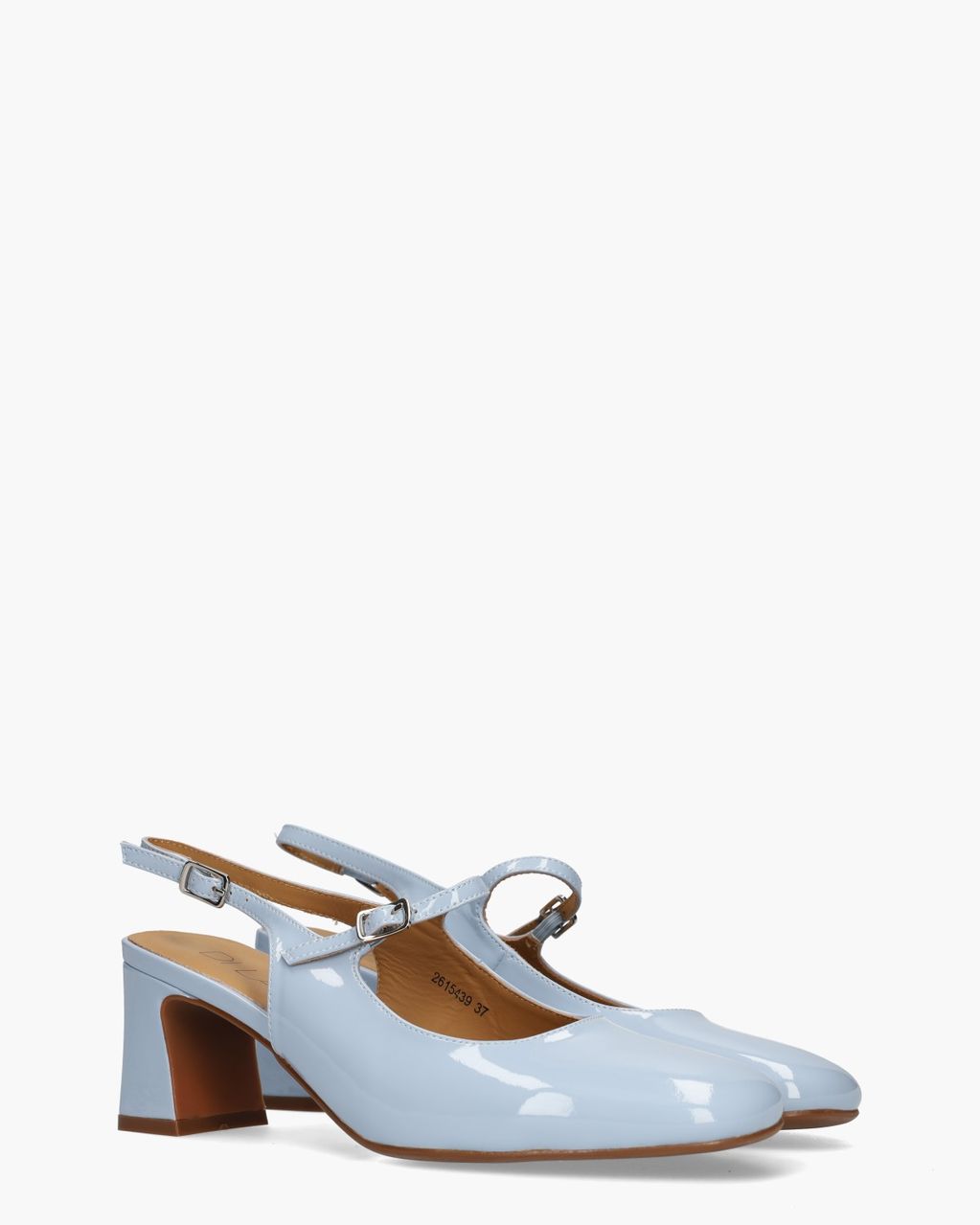 Di Lauro Wandy Lichtblauw Dames Slingbackpumps