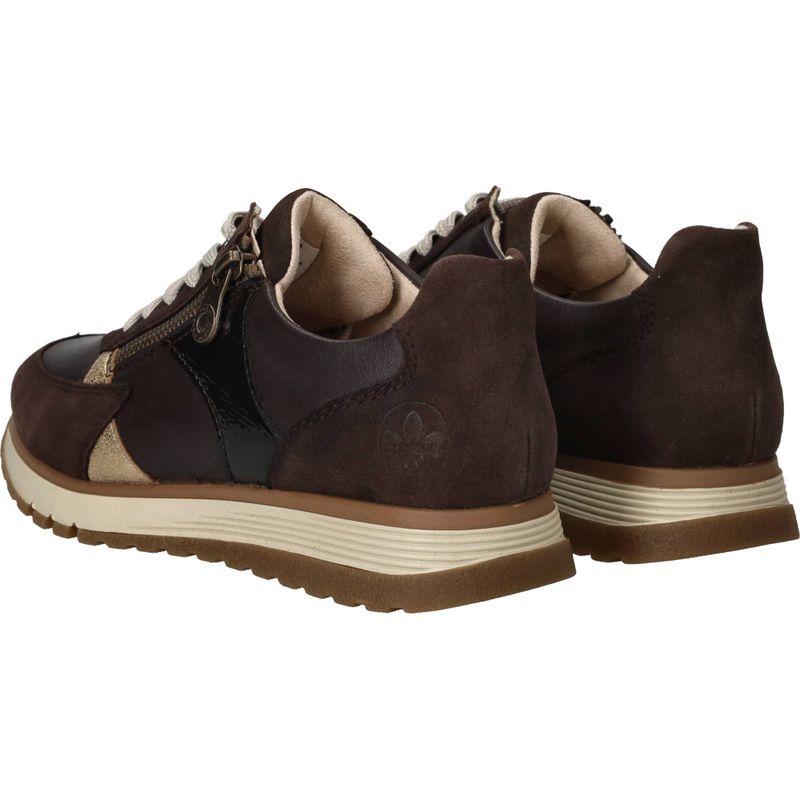 Rieker Sneakers Bruin Dames