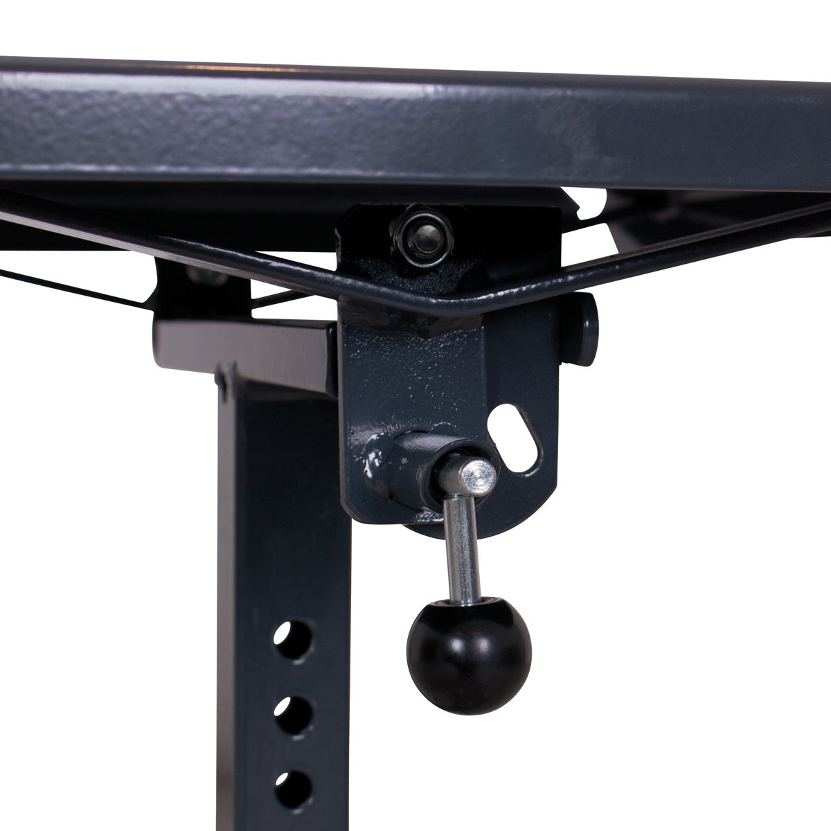 VARIOfit ESD materiaalstandaard, eenzijdig kantelbaar met in hoogte verstelbaar laadvlak 760-1160mm