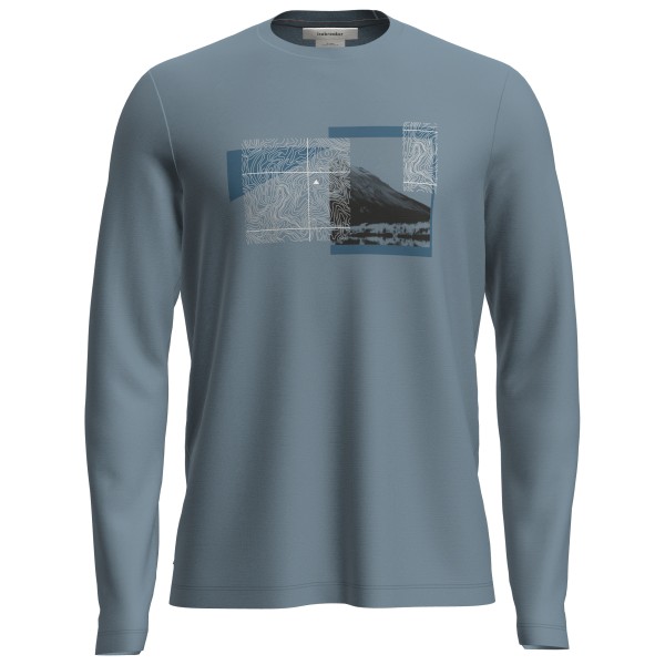 Icebreaker - Merino 150 Tech Lite L/S Tee Peak Balance - Haut manches longues en mérinos