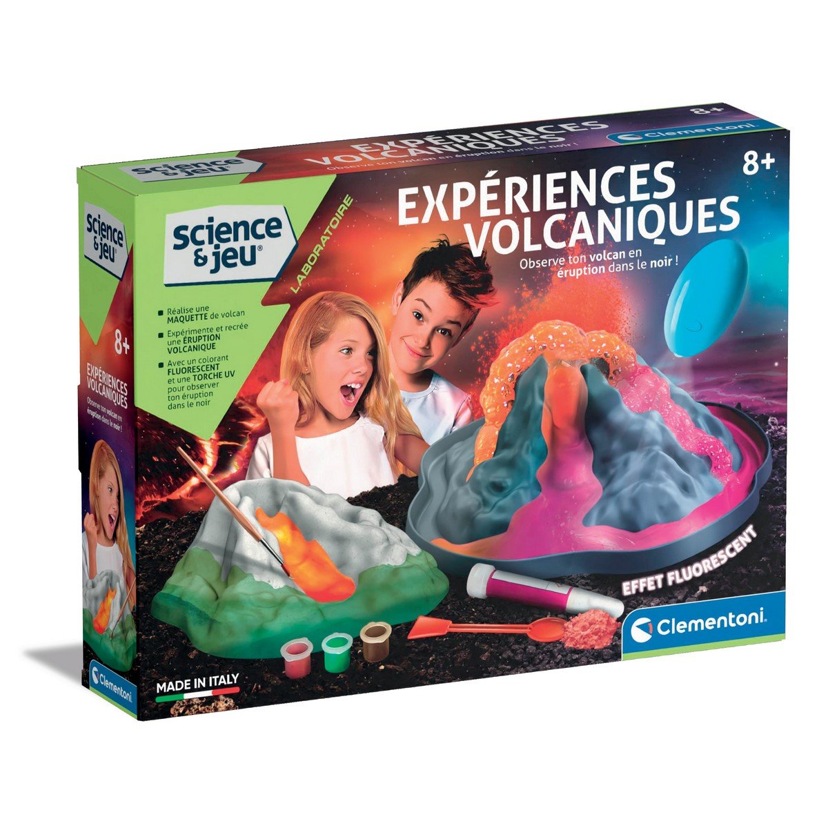 Science et Jeu - Expériences volcaniques