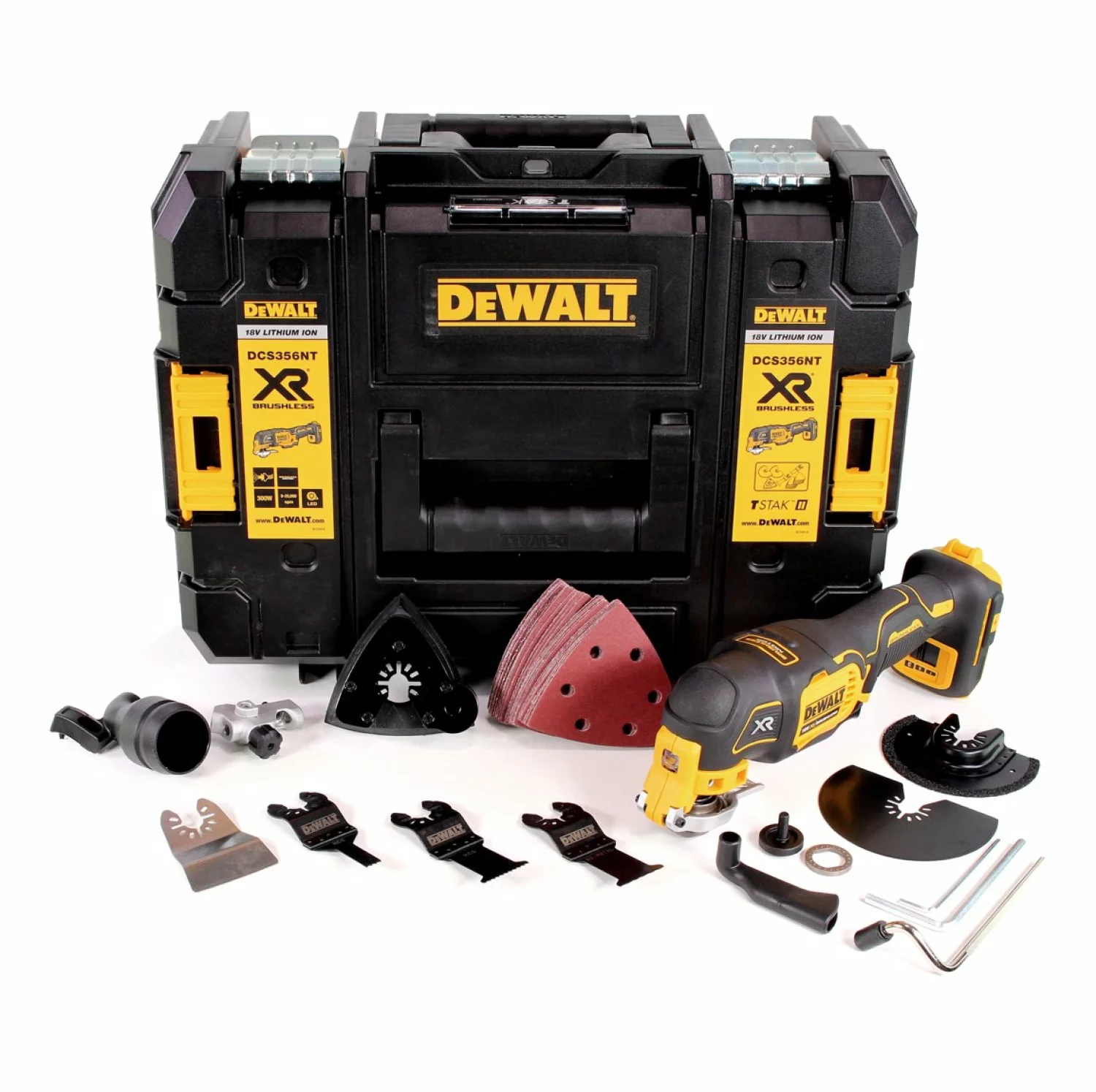 DeWALT DCS356NT 18V Li-Ion accu multitool body in TSTAK - koolborstelloos