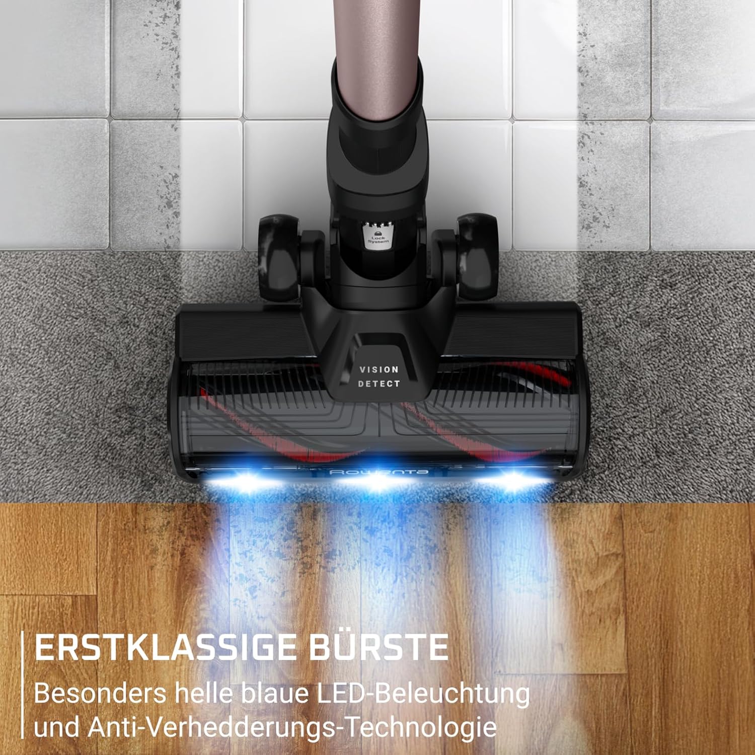 Rowenta X-Force Flex 16.60 kabelloser Akkustaubsauger, Extreme Saugkraft, 315 Air Watt, optimale Ergebnisse auf Allen Böden, LED-Beleuchtung, 2 Stunden Laufzeit, Flex-Gelenk, inkl. Zubehör, RH9CD9E0