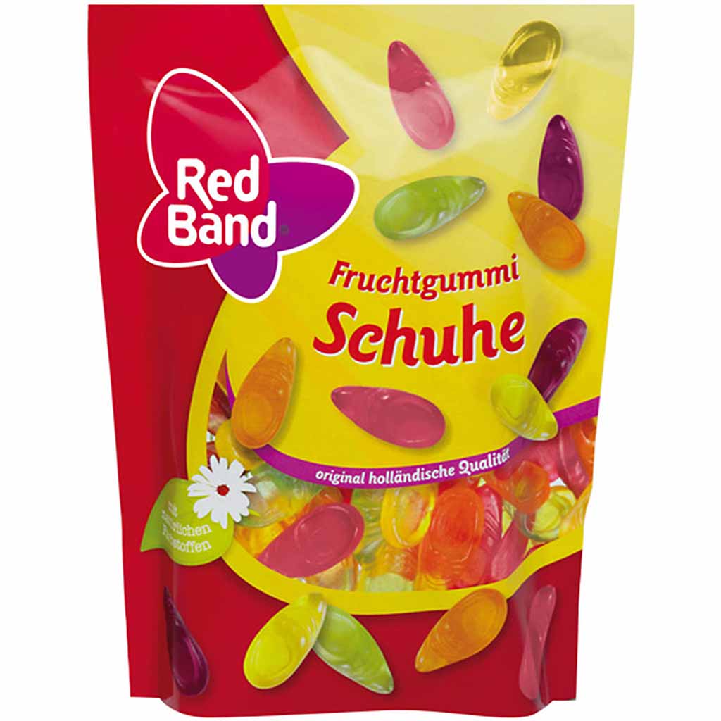 Red Band Fruchtgummi Schuhe 200g MHD:13.2.26