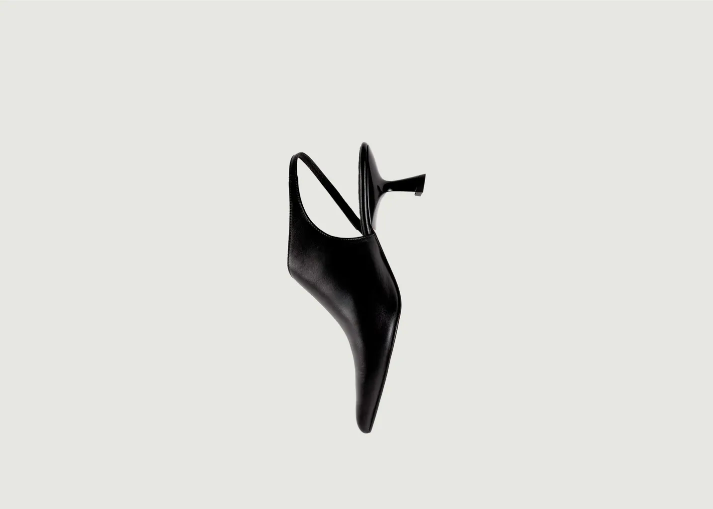 Sandales à talons à bout fermé en cuir Greta Souliers Martinez