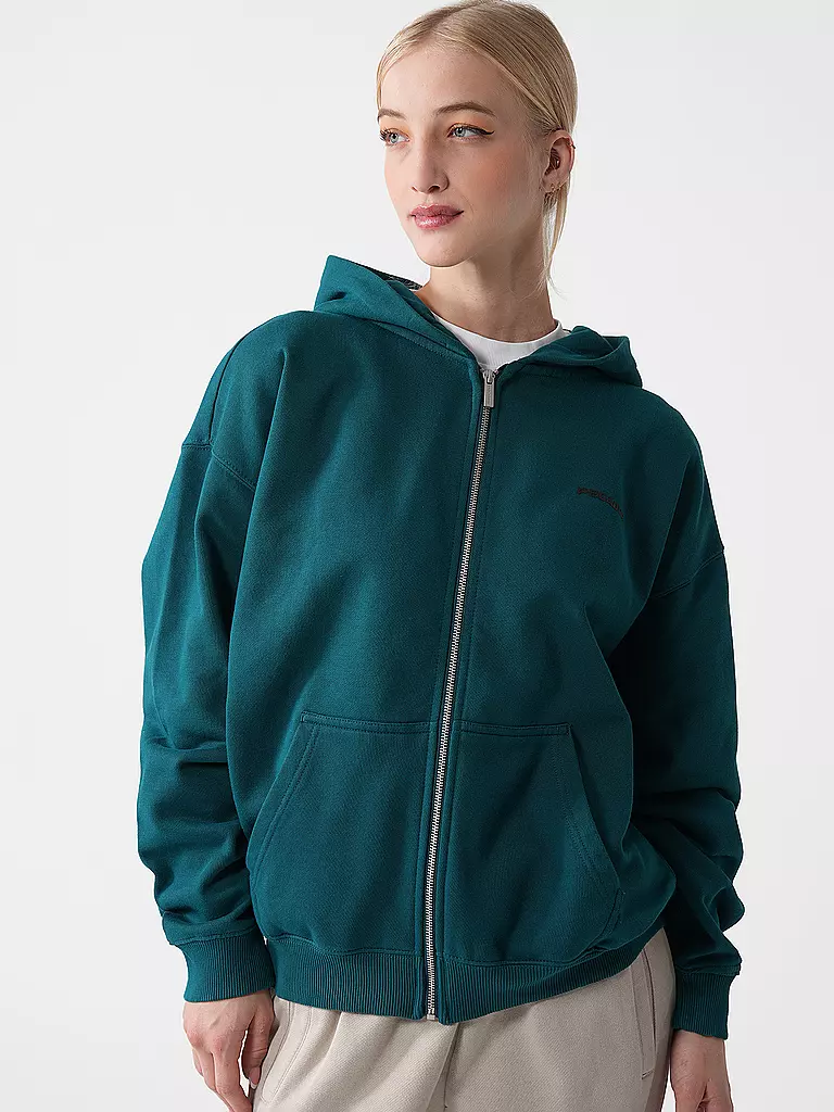 PEGADOR Sweatjacke CLARITA  petrol
