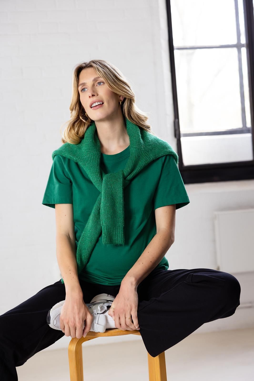 Noppies Maternity T-shirt Viborg - Bosphorus