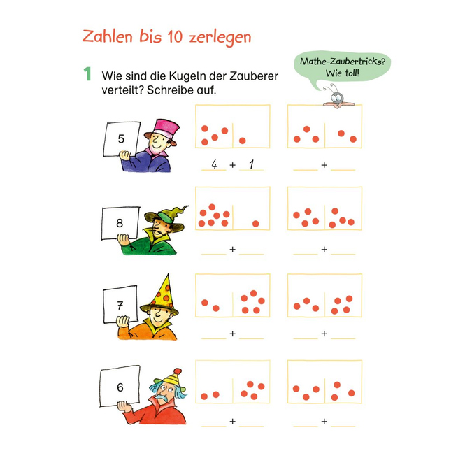 Fit fürs... Rechnen - Mein 5-Minuten-Block - 1.Klasse