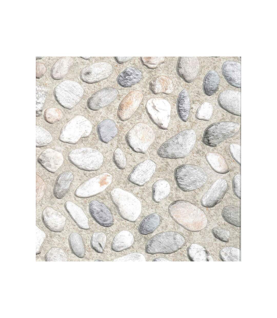 Rouleau Adhésif Fantaisie Galets 45x200cm Gris