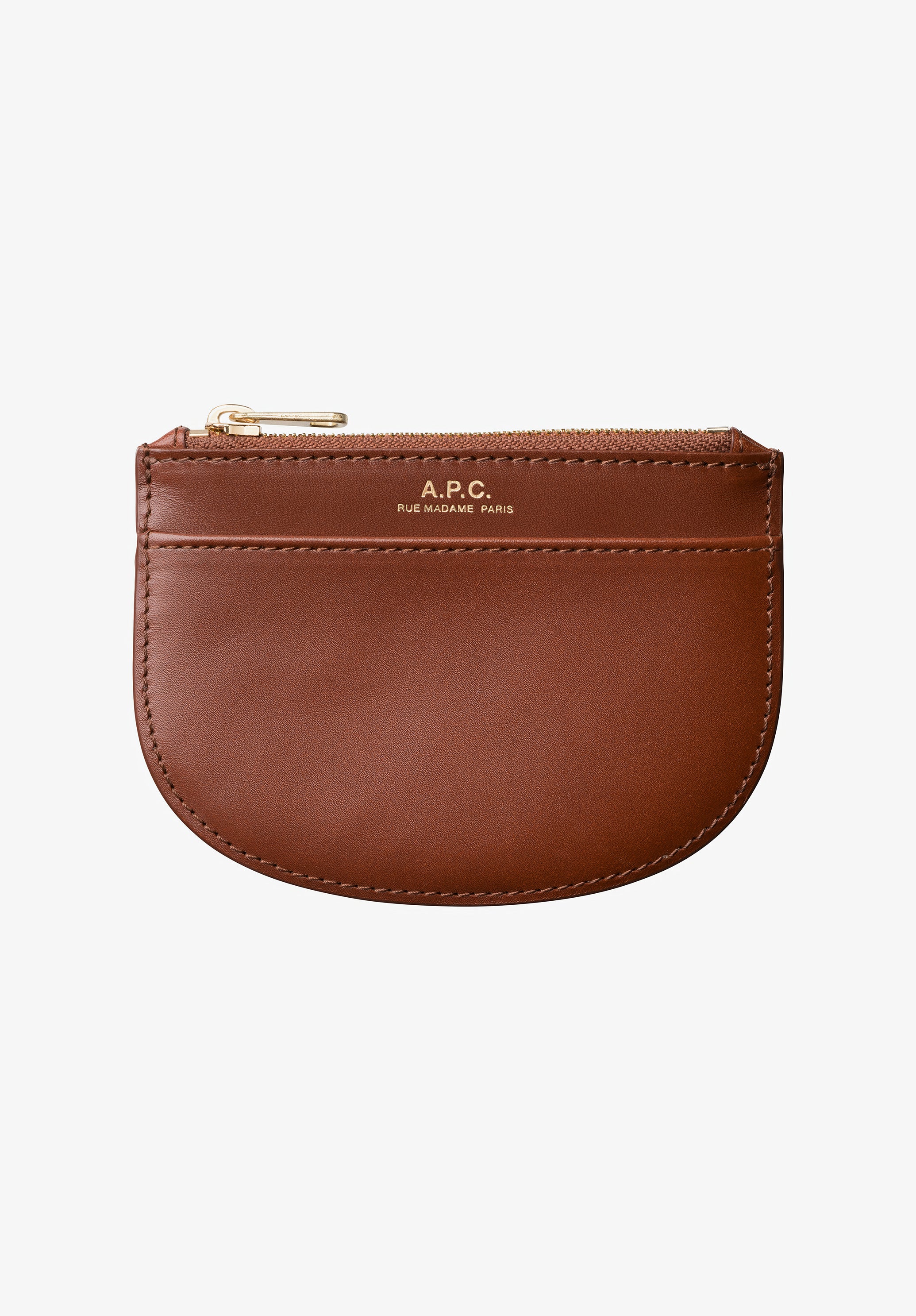 Porte-Monnaie Demi-Lune New - Noisette