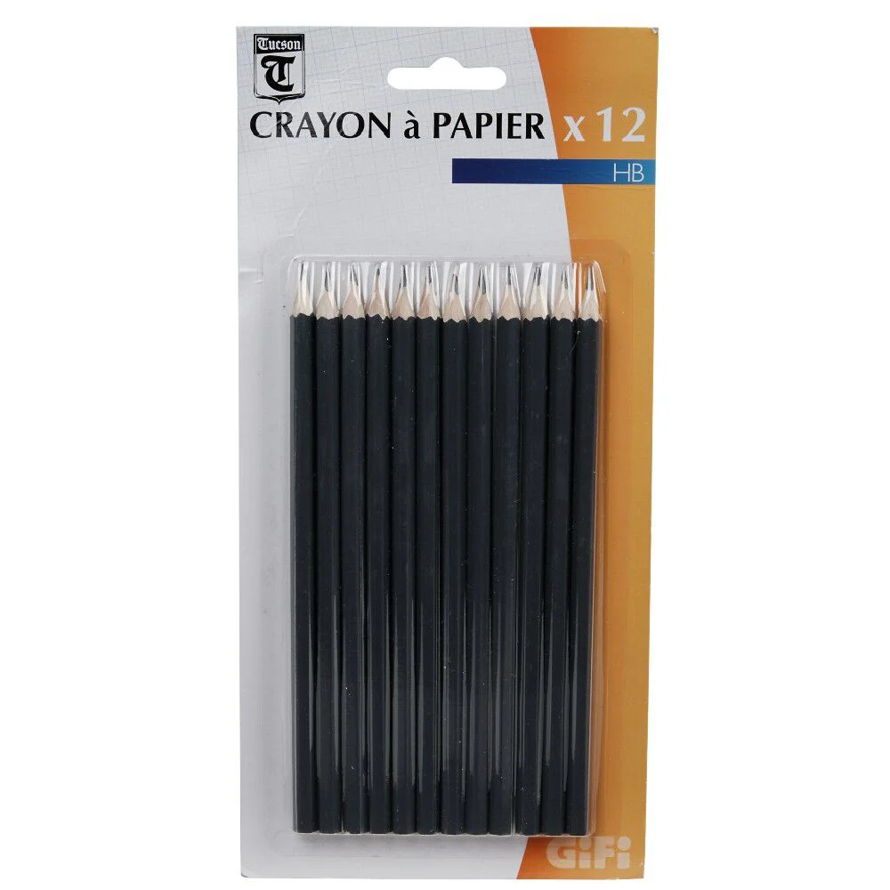 Crayon de papier x12 HB