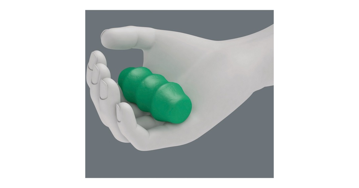 WeraKraftform Kompakt 27 Set 2 bitset  (Zwart/groen, 7‑delig)