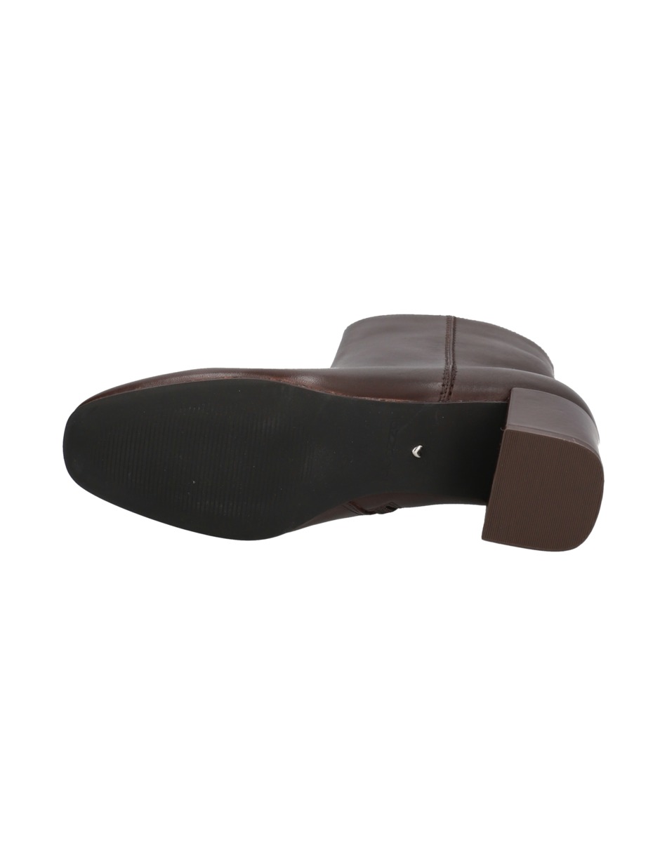 Glattleder Stiefelette